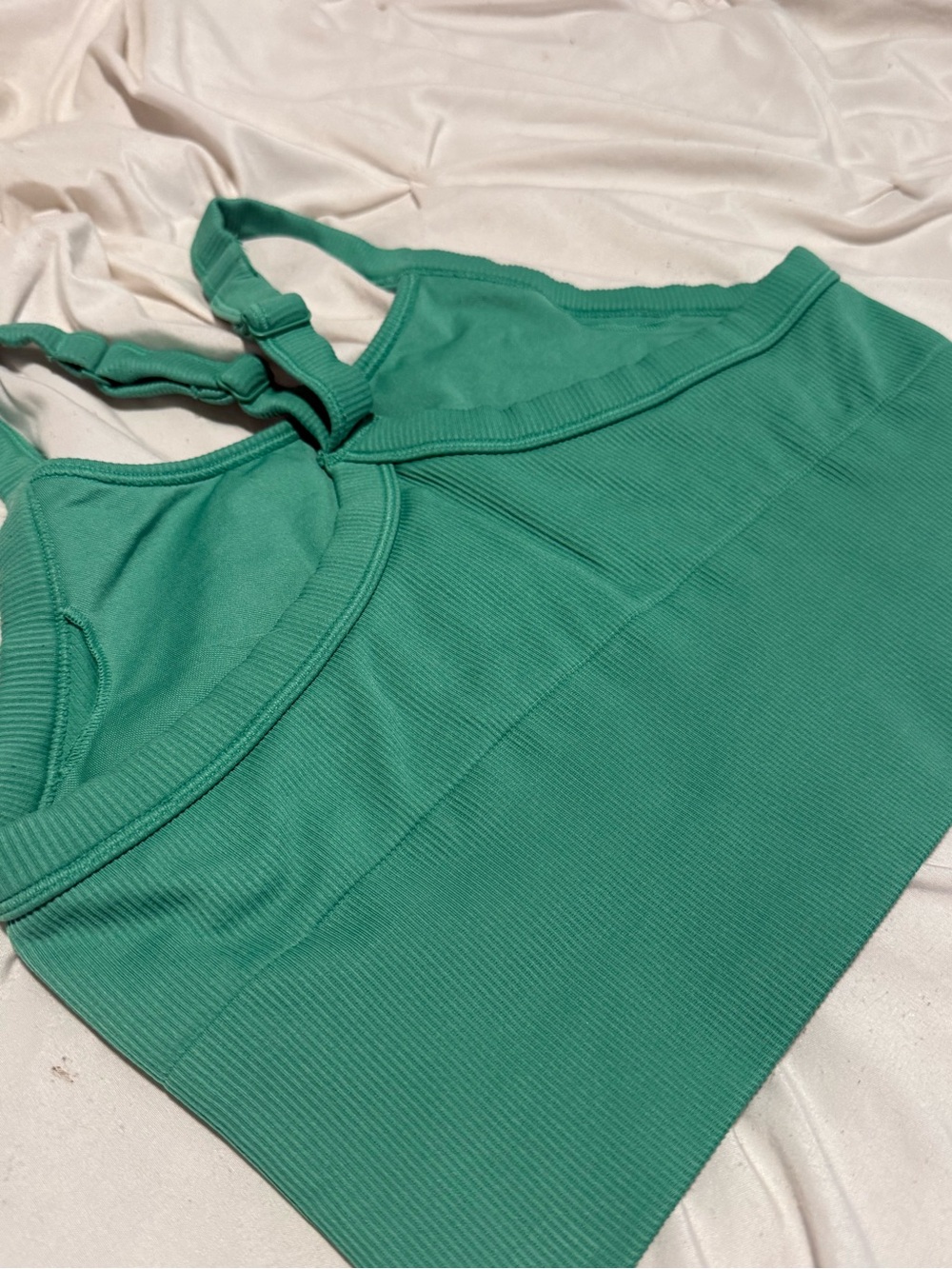 Alo Seamless Ribbed Favorite Bra Tank - Picture 3 of 4